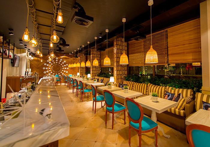 Romance Marine Aparthotel Pantai Sunny Bagian luar foto